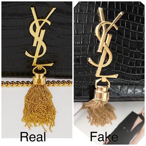 ysl brand fake vs real|how to authenticate ysl bag.